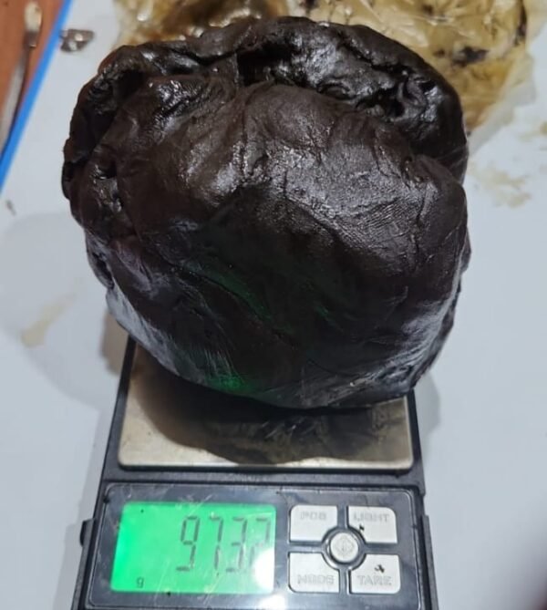 "Premium Manali Hash – Soft, dark Himalayan charas texture, hand-pressed and resin-rich – for sale online in the UK"